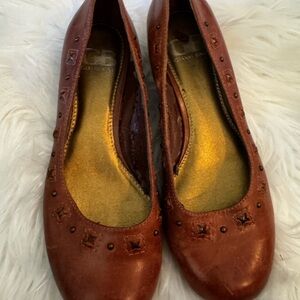 Gianni Bernini brown wedges